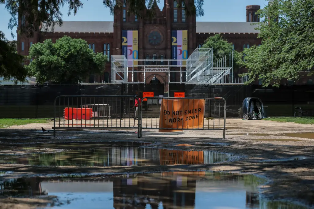 Construction Continues Around D.C. As The Nation’s Capital Prepares For America’s 250th Events